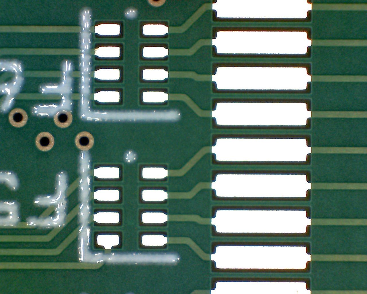 PCB mit Lötstoppmaske